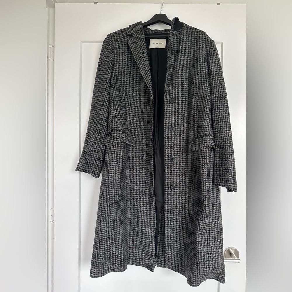 Babaton Houndstooth Will Coat